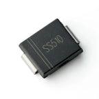 20pcs/lot 5A 100V Chip Schottky Diode SS510 SS510F SS510B SS510C SMA SMAF SMB SMC DO-241AA DO-214AC DO-214AB New original