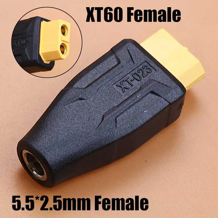 XT60 To USB Type C DC Power Connector Set XT60 Female To Type-C DC 5.5x2.1 5.5x2.5 Jack Charging Plug Adapter For UAV Laptops