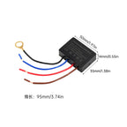 AC110-230V Touch Light Switch Table Lamp Dimmer Control Module Sensor Touch Switch Compatible With Incandescent Lamps LED Sconce