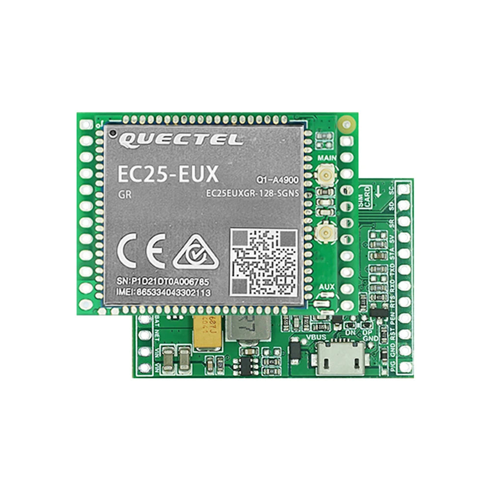 EC25EUXGR LTE Cat 4 Module Support GNSS Quectel Dual-row Needle Development Board for Europe/Middle East/Africa/Korea/Thailand