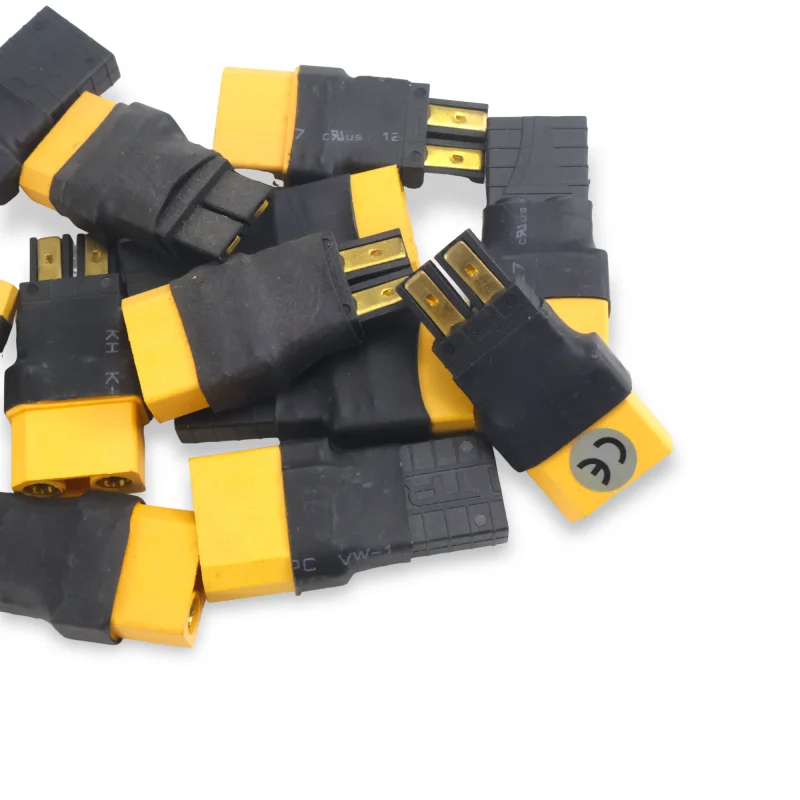 Outstanding Quality TRX Style Male to XT90 Female / TRX Style Female to XT90Male Connector Adapter for PFV Battery TRX Connector