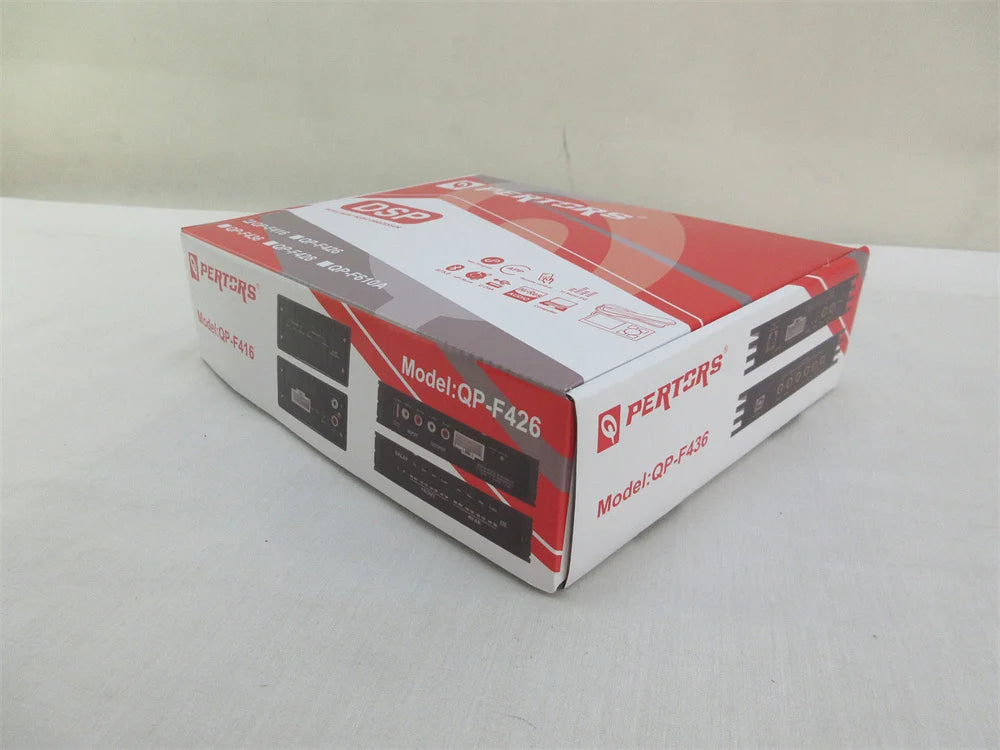 Intelligent Audio Processor with 4-in and 6-out DSP RCA Output for Automobile Modified Audio Amplifier.