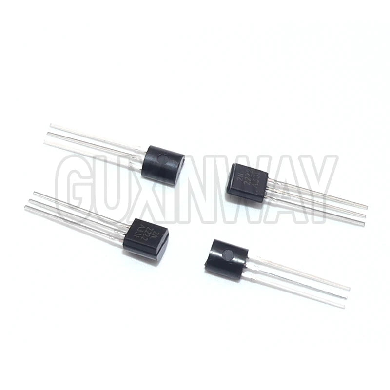 50/100PCS Transistor Kit 2N2222 TO92 NPN 30V 800mA Transistors Electronic Kit