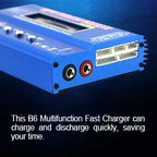 IMAX B6 80W B6 Charger Balance Charger Digital LCD Screen Lion LiFe Nimh Nicd PB Lipo Battery Discharger AC Power 12V 5A Adapter