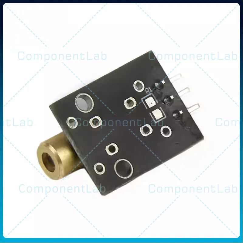 10-50pcs 5V laser head module, transmissive photoelectric sensor, infrared emitting diode with red dot KY-008