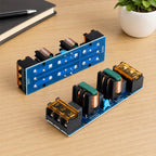EMI Power Line Filter 25A AC 50/60Hz Noise Suppressor Audio Power Purifier PCB Module Common Differential Mode Interference
