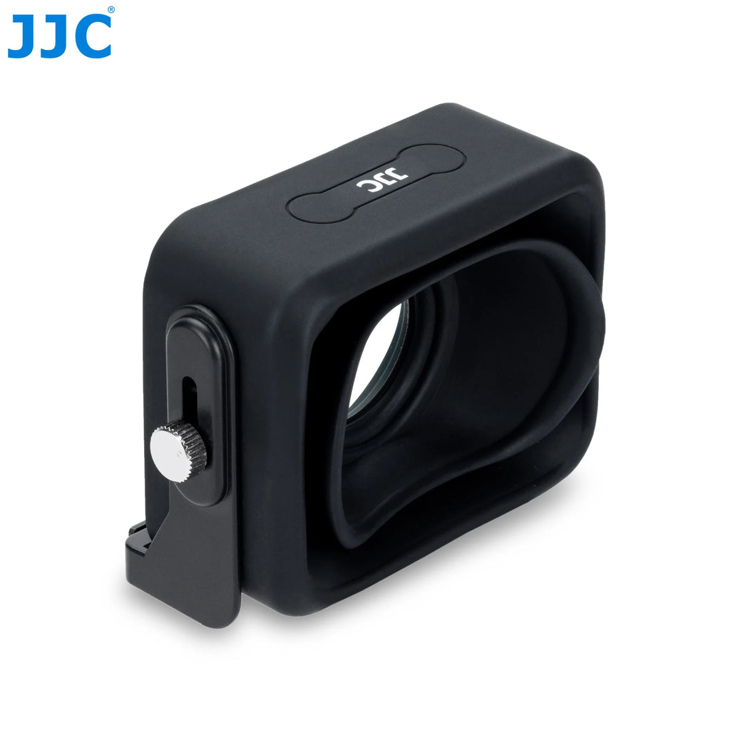 JJC 3X LCD Viewfinder Camera Extender Eyecup Eyepiece Collapsible Fit 3.0' Screen for Nikon Z30 Sony ZV-1 RX100 Fuji X-T30 III