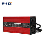 54.6V 4A Smart Lithium Battery Charger For 48V Lipo Li-ion With Fan Aluminum Case