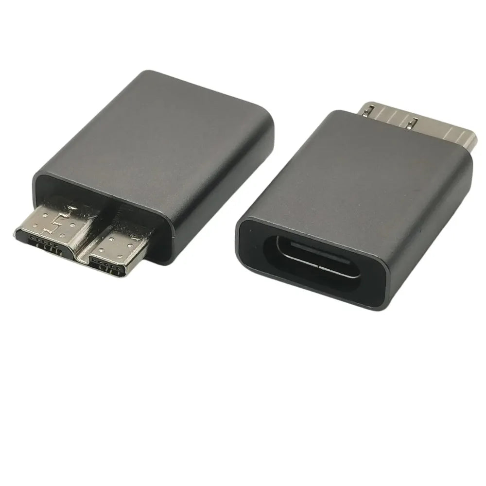 USB C to Micro B USB3.0 Adapter Type-C Female to Micro B Male Fast Charge USB Micro 3.0 to Type C Super Speed for HDD USB Type C