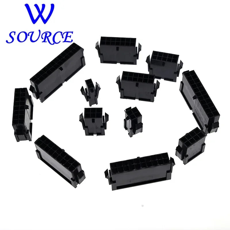 MX3.0mm Connector Double Row Plug-in Female Housing Shell 2*1/2/3/4/5/6/7/8/9/10/11/12P Male Terminals Molex 3.0mm