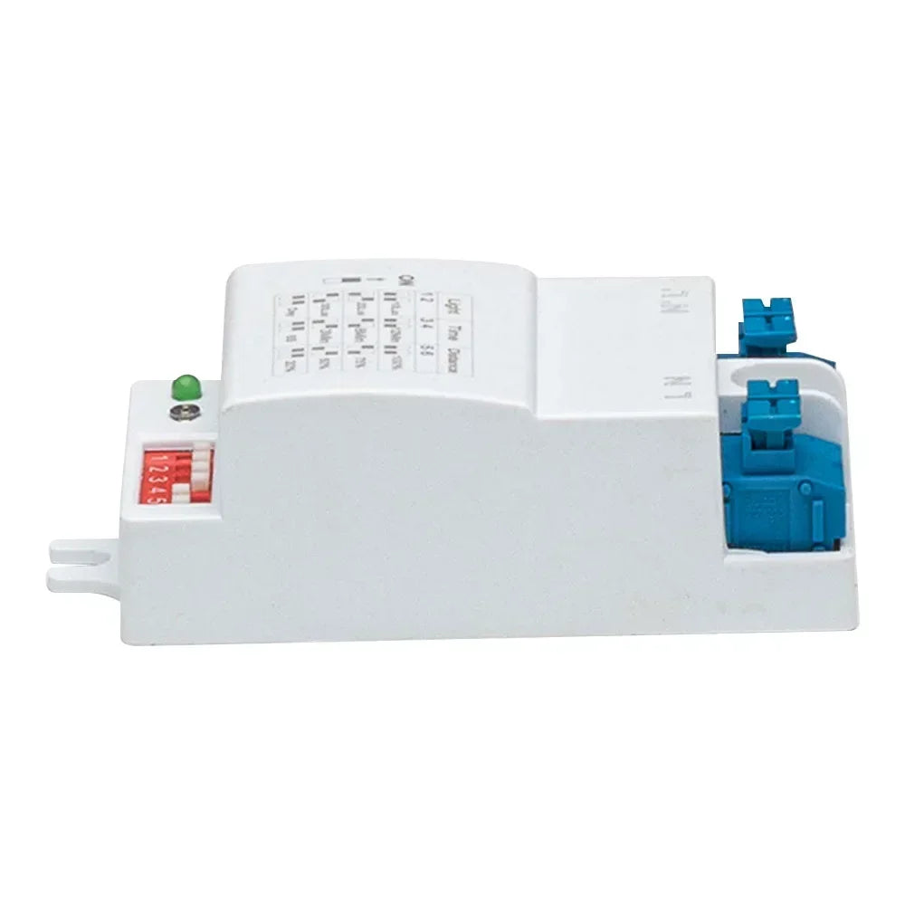 AC 220V-240V 5.8GHz Radar Dialing Sensor 360 Degrees Microwave Induction Switch Human Body Motion For Corridor Courtyard Garage