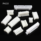 100Pcs JST SH ZH PH XH Connector Housing 1.0mm 1.25mm 1.5mm 2.0mm 2.54mm 2P 3P 4P 5P 6P 7P 8P 10P Plastic Plug Shell Assortment