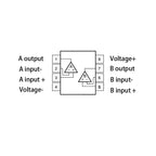 Nvarcher VV8 dual op amp upgrade V5i-D OP06AT 02 SS3602 HA8801 8802 HDAM9988SQ For Amplifier DAC