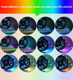 WS2812B RGBIC LED Strip Light 5V DC 5050 300LED SMD Digital LED Tape Ribbon Lamp Black PCB Waterproof Addressable RGB IC Stripe