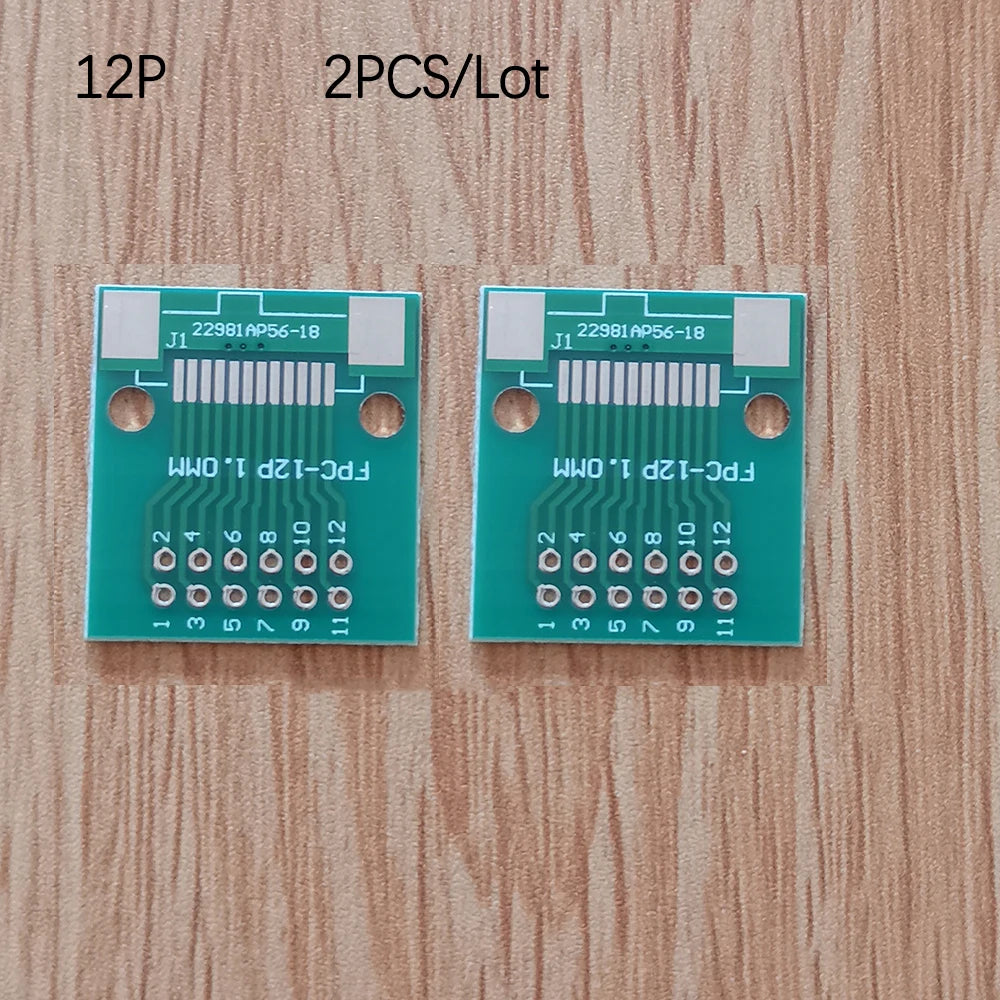 2PCS FPC/FFC Flexible Flat Cable Adapter Board Blank Board Test Board 0.5MM 1.0MM 2.54 Pitch 6/8/10/12/20/24/26/30/34/40/50P