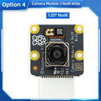Raspberry Pi Camera Module 3 IMX708 Auto-Focus 75°/120° FOV Highly Detailed Optional Optional NoIR Version for Pi 4B 3B+ 3B