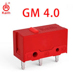 1pcs-500pcs Kailh GM 4.0 Red Dot 3-Pin 60 Million Click Life Mouse Micro Switch Computer Mouse Left Right Micro Switch Button