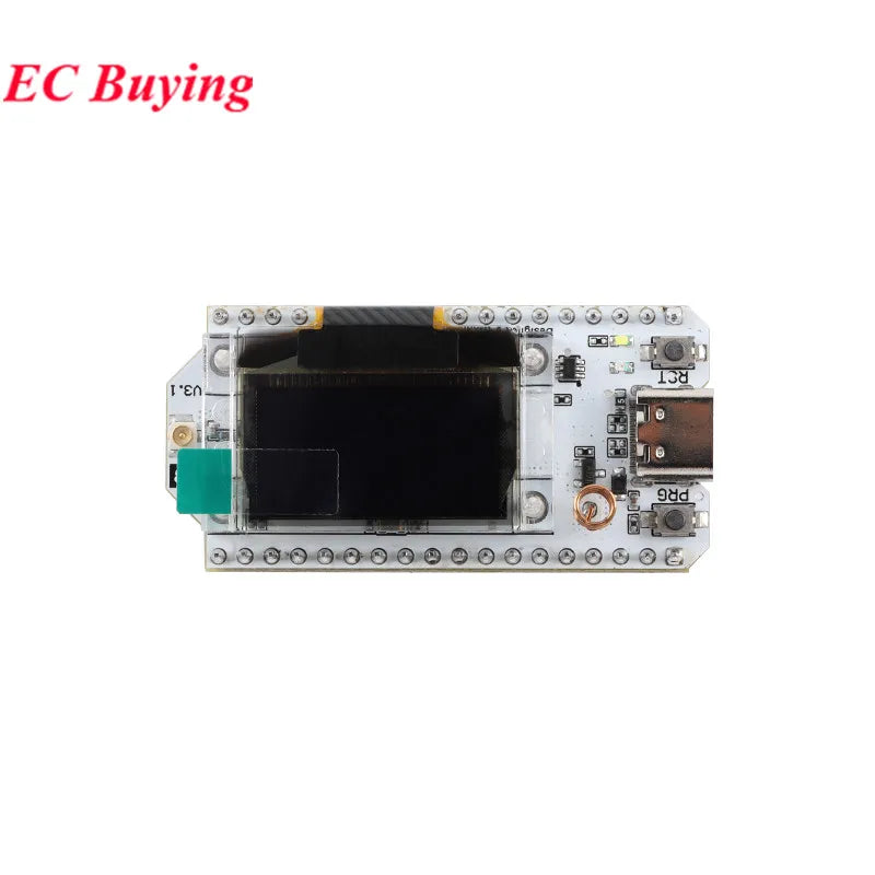 ESP32 SX1262 LoRa 433-510MHz OLED Display WIFI Module Development Board 433mhz for Arduino LoRaWAN Shell Meshtastic Mesh Network