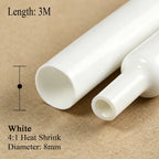3/1 Meter 4/1 Heat Shrink Tube Thicken With Glue Dual Wall Tubing Diameter 4mm/6mm/8mm/12mm/16mm/20mm/24mm/32mm
