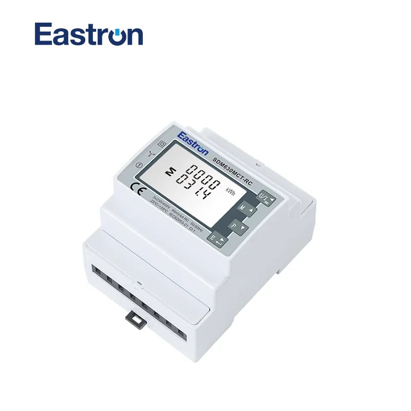 SDM630MCT-RC+3pcsESCT-RC60-240 Three Phase Three Wire Rogowski Coil Energy Meter High Precision Energy Meter with Rogowski Coil