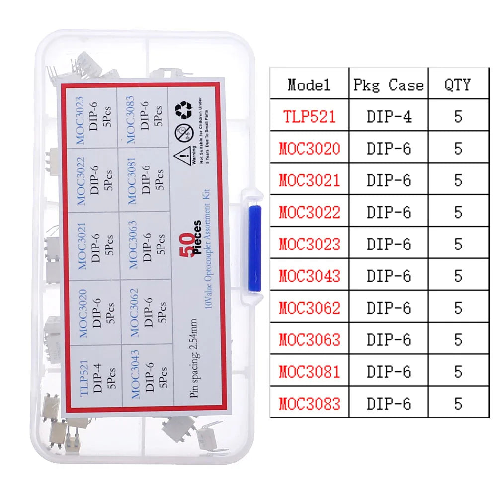 IC Integrated Circuit Chip Assortment Kit IC Sockets set 4000 4500 74HC 74LS Common CMOS Logic IC Series