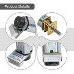 For GA12 For N20 High Torque DC Motor with Encoder Excellent Replacement Option for Robotics and Hobby Projects