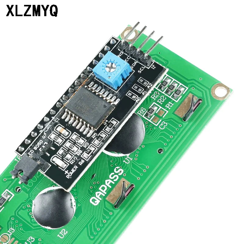 5pcs LCD1602 1602A LCD Module Level Conversion Module Yellow Green Screen 16x2 LCD Display IIC/I2C Interface 5V For Arduino