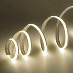 5mm 8mm PCB COB LED Light Strip Free Cut 12V 24V With 2PIN Wire DC Plug 400LEDs/m 3000k 4000k 6000k Flex Lamp 0.5m 1m 5m 10m 20m