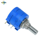 3590S Multiturn Potentiometer 500 1K 2K 5K 10K 20K 50K 100K Ohm Wirewound Potentiometer Adjustable Resistor 3590 102 202 502 103