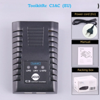 ToolkitRC C3 Balance Charger 2S 3S 25W LiPo LiHv RC Model Simple Universal Charger for FPV RC Model