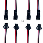 2Pin 3Pin 4Pin 5Pin 6Pin JST Led Connector Wire Cable Male/Female For WS2812B WS2811 WS2815 Led Strip Light 10Pair-100Pair