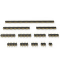 10pcs 1X40P 2.54mm 0.1" Round Hole L10/L11.96 Straight Gold Cuttable Arduino Raspberry pi Breadboard Connector Male Pin Header