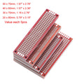 20pcs Red PCB Board Breadboard Double Sided 3x7 4x6 5x7 7x9cm Universal PCB Experiment Prototype Circuit Boards Diy Electroni