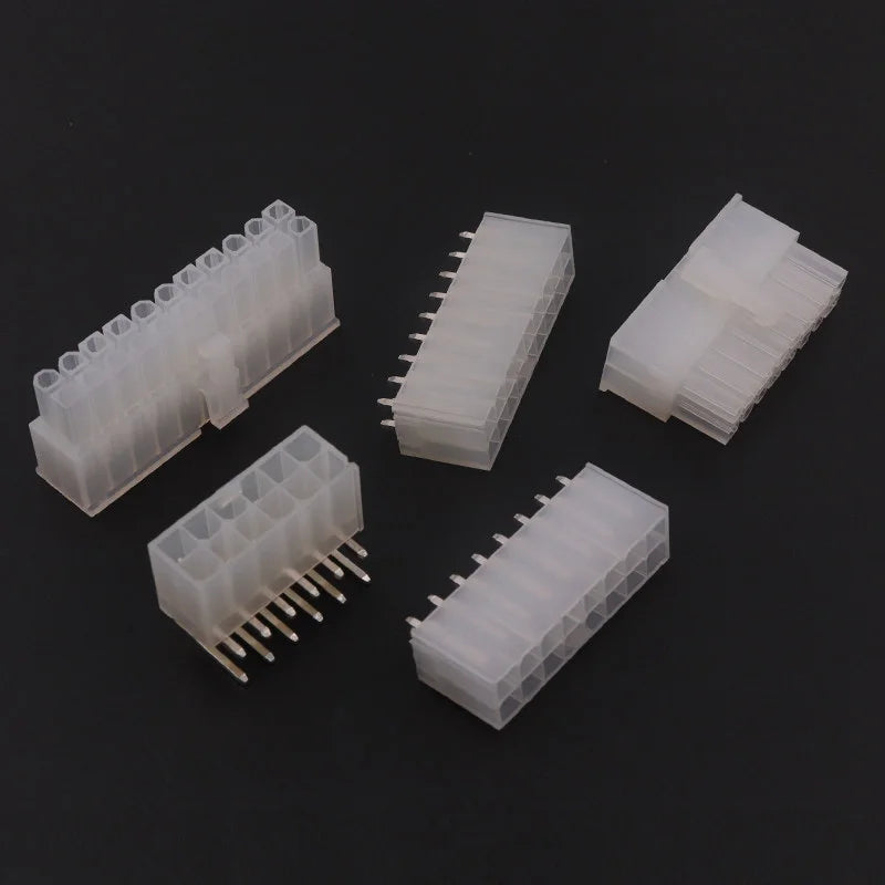 5Sets Molex 4.2mm Automotive Wire Connectors Plug 5557 Series RA Wafer Female Terminal 2-24P Housing for Electrical Wiring