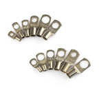 60/100/170pcs SC Bare Bolt Hole Tinned Copper Cable lugs Battery Terminal Wire Terminals Connector Suit SC10-6 SC16-8 SC25-8