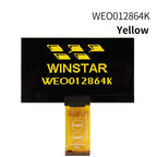 Winstar WEO012864K 31P COG Graphic SPI/I2C/6800/8080 SSD1309 3V 2.7" 27 2.7 inch 128x64 OLED Display