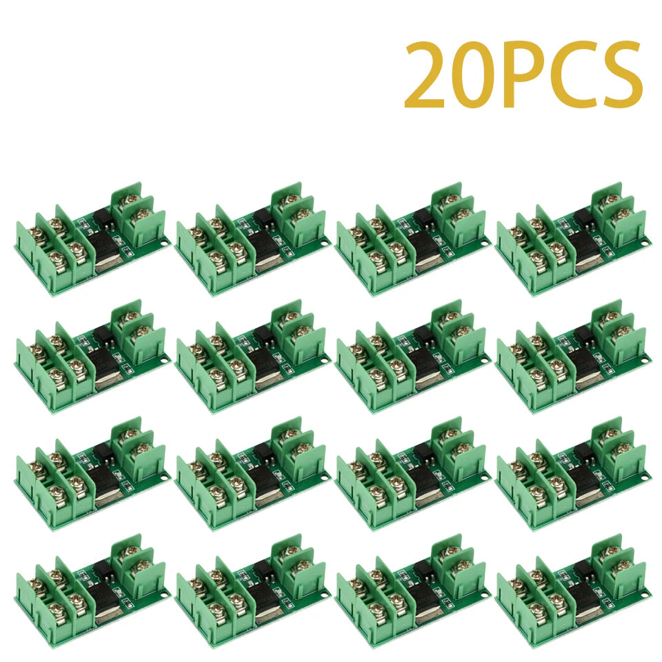 1-20PCS DC 5-36V MOSFET Switch Module – High Current PWM Controller for LED Strip, DC Motor, Water Pump with Arduino ESP32