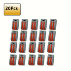 60Pcs Lever Wire Connectors Kit, Push-in Electrical Connectors Quick Connect 2/3/4/5 Conductor Combination, Termal Blocks