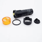 Buzzer 16mm 22mm Strobe Buzzer Alarm Indicator Light Sound 12V 24V 220V Intermittent Sound Warning Light Yellow Red Green