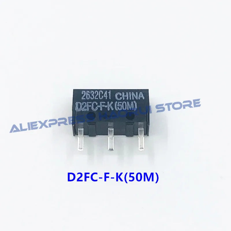 10Pcs Origina mouse micro switch D2FC-F-7N 20M OF D2FC-F-K(50M) D2F D2F-F D2F-L D2F-01 D2F-01FL D2F-01F-T D2F-F-3-7 Mouse Button