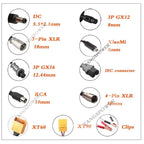 54.6V 4A Lithium Battery Smart Charger 13S 48V 4A Charger Li-ion Battery Pack Charger DC-XLR-GX16-GX12-XT60-XT90