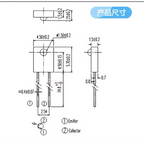 IR908-7C PT908-7C Photodiode Receiving Tube Infrared Pair Tube Side Photoelectric Crystal Infrared Transmitting Tube