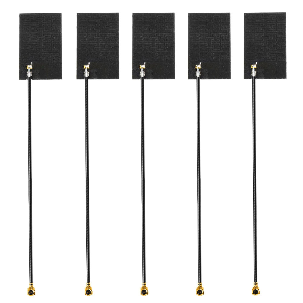 5PCS 433MHz Built-In FPC Soft Board Antenna LoRa Module Antennae 6dBi I-P-E-X-1 Connector 12CM Cable for Monitoring Equipment