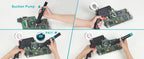 Toolour Solder Sucker Desoldering Vacuum Pump Solder Removal Tool Soldering Iron Auxiliary Tool Welding Accessories