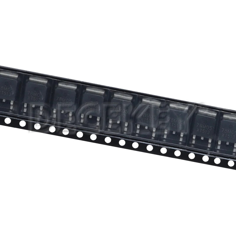 10/50PCS 78M05 LM7805 TO-252 7805 1000MA 5V NEW Three-terminal Voltage Regulator Tube
