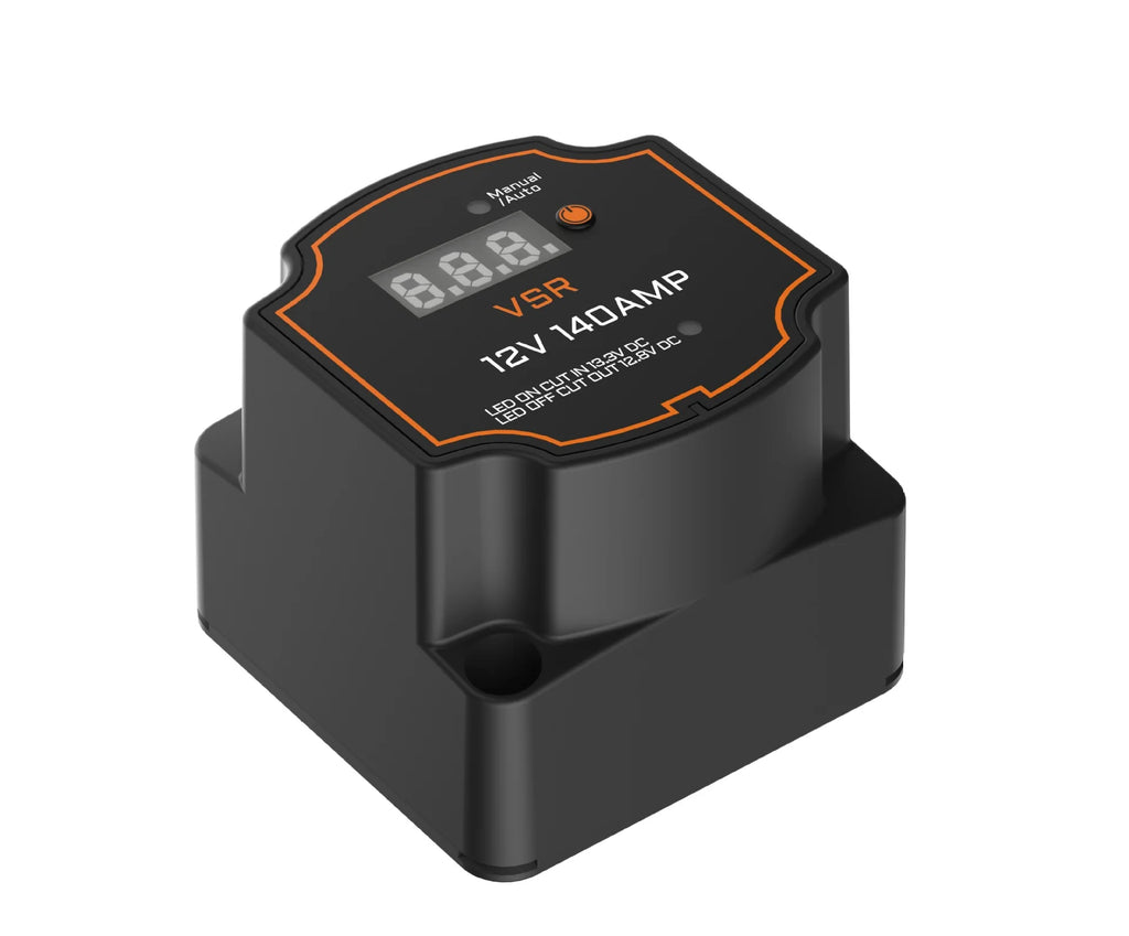 New Design Digital  Display Dual Battery Isolator 12V 140A Voltage Sensitive Intelligent Split Charge Relay VSR For Camper Car