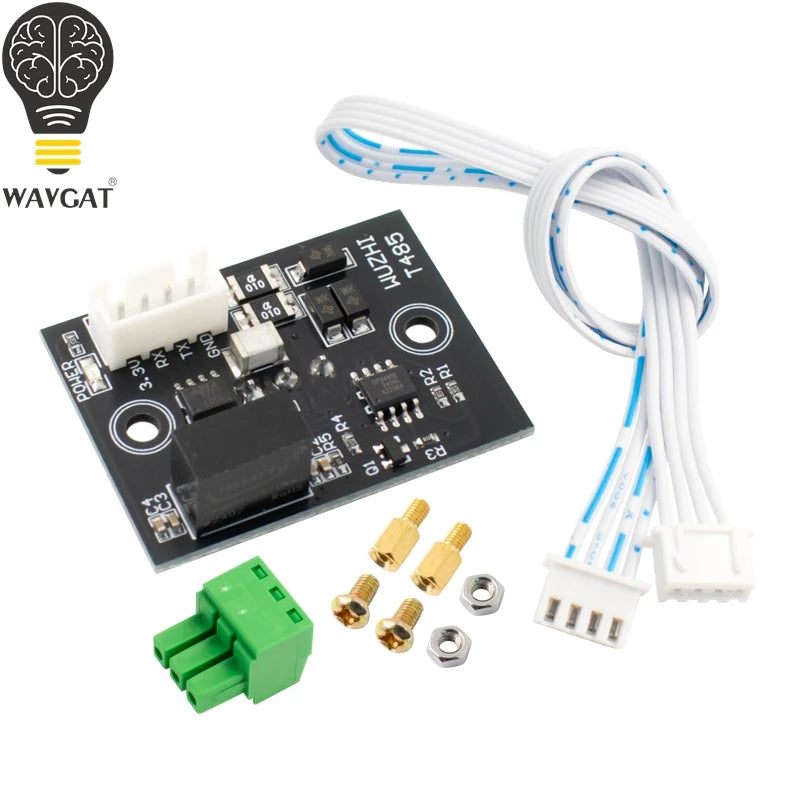 WAVGAT TTL to 485 module, RS485 to TTL communication single-board computer serial port line converter