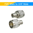 1-10PCS SMA To FME Male Female Straight Connector SMA TNC BNC UHF F FME Male Female To FME Male Female Coaxial RF Adapters Brass