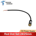 Diode Module Red Dot Set Positioning DC 5V for DIY Co2 Laser Engraving Cutting Head
