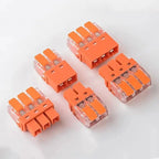 Quick Lever Splicing Wire Connectors 2/3/4 Pins CMK642 Compact Plugable Male Female Terminals Universal Blocks